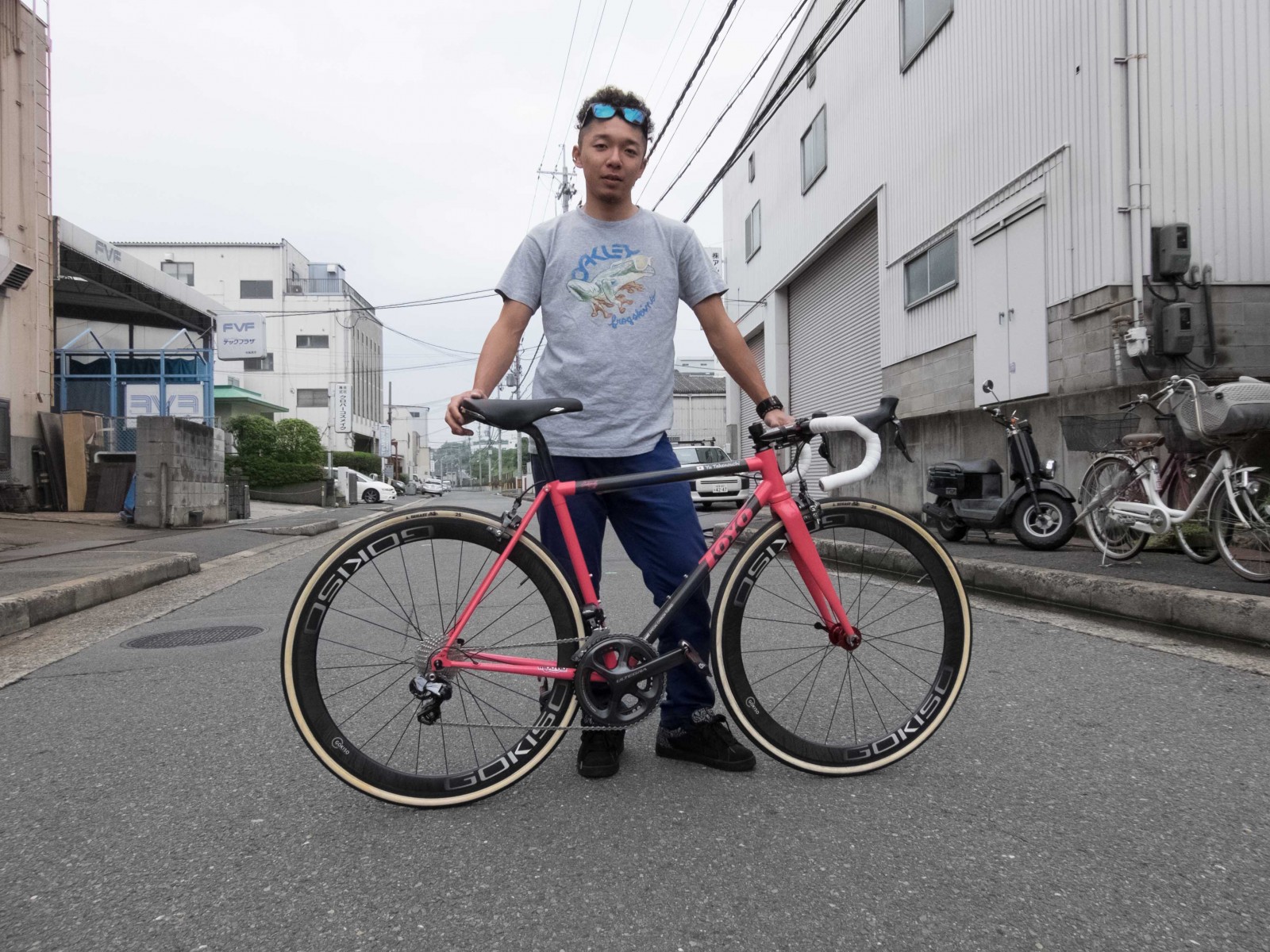 悠がきました。
